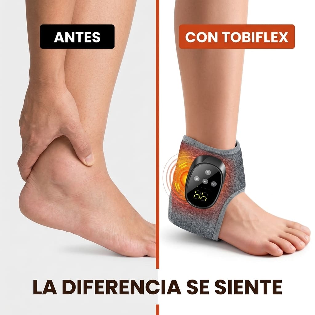TobiFlex | Tobillera de 4 Terapias para la Circulación