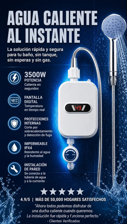 CALENTADOR DE DUCHA ELECTRICO