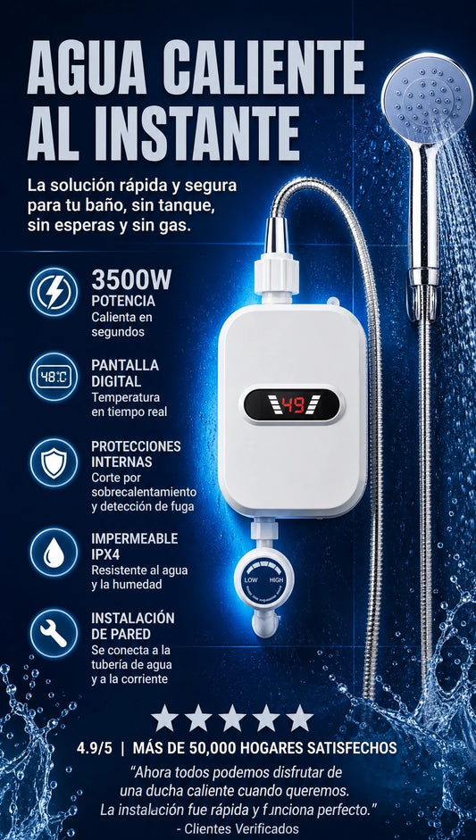 CALENTADOR DE DUCHA ELECTRICO