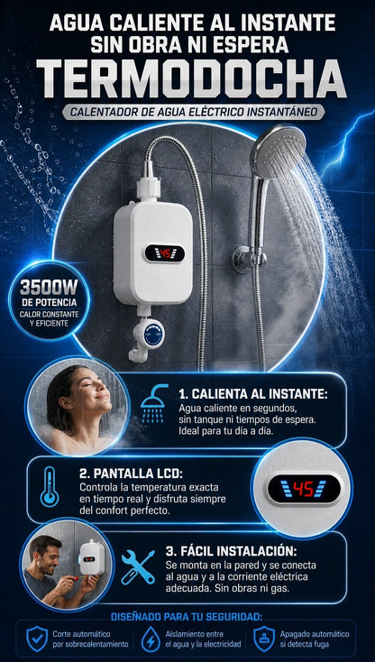 CALENTADOR DE DUCHA ELECTRICO