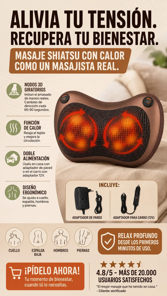 COJIN MASAJEADOR